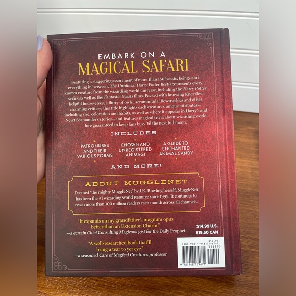 Harry Potter Funko, Broomstick Pen, Bestiary Book, & Figurine Bundke Set of 5 - Picture 11 of 12